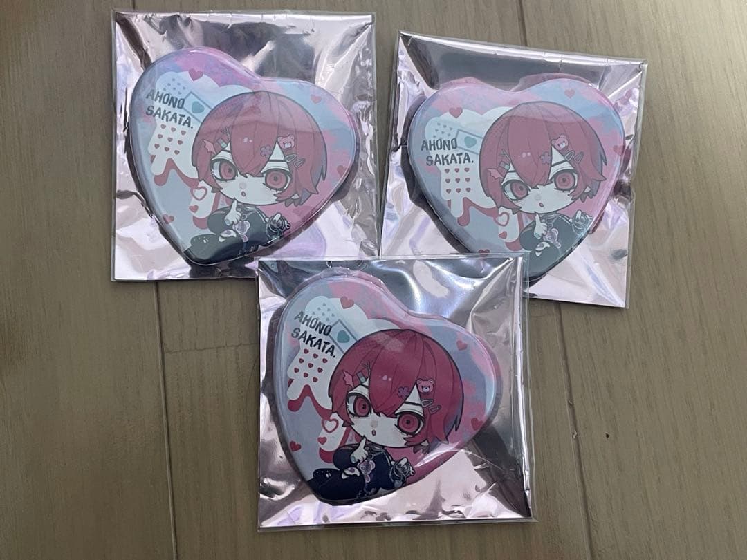 となりの坂田。 あほの坂田。 缶バッジ そらまふうらさか そまうさ