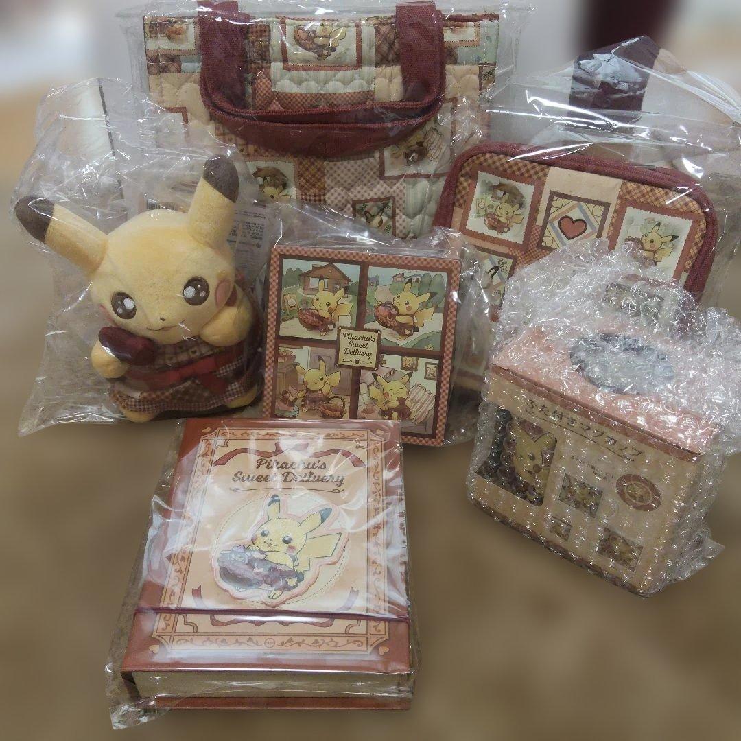 新品未開封 Pikachu's Sweet ピカチュウ バレンタイン 6点セット
