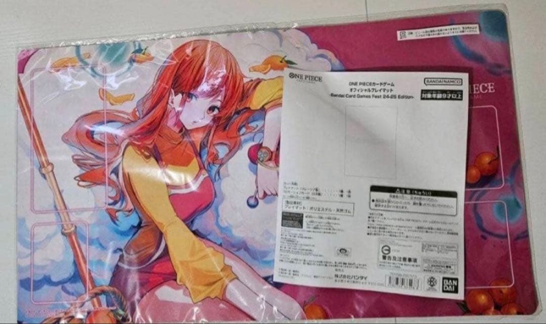 ワンピースカード ゼウス ナミ 公式 プレイマット プロモなし vol.2