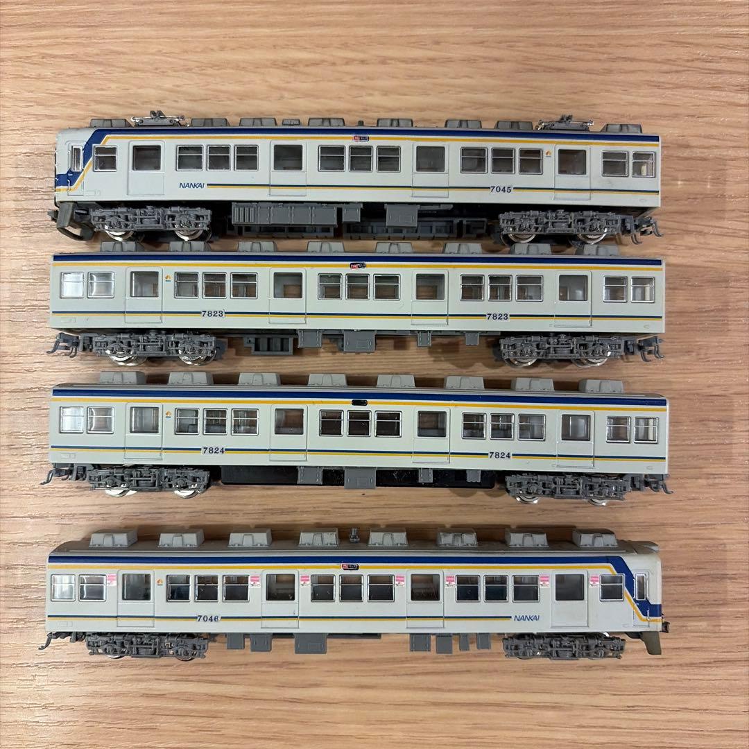 動力化済み❗️鉄コレ 南海 7000系 4両セット 現行塗装 箱と付属品なし
