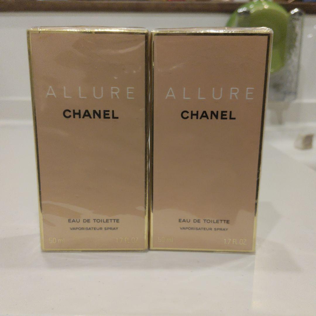 新品未開封CHANEL アリュールEau de Toilette 50ml 2本