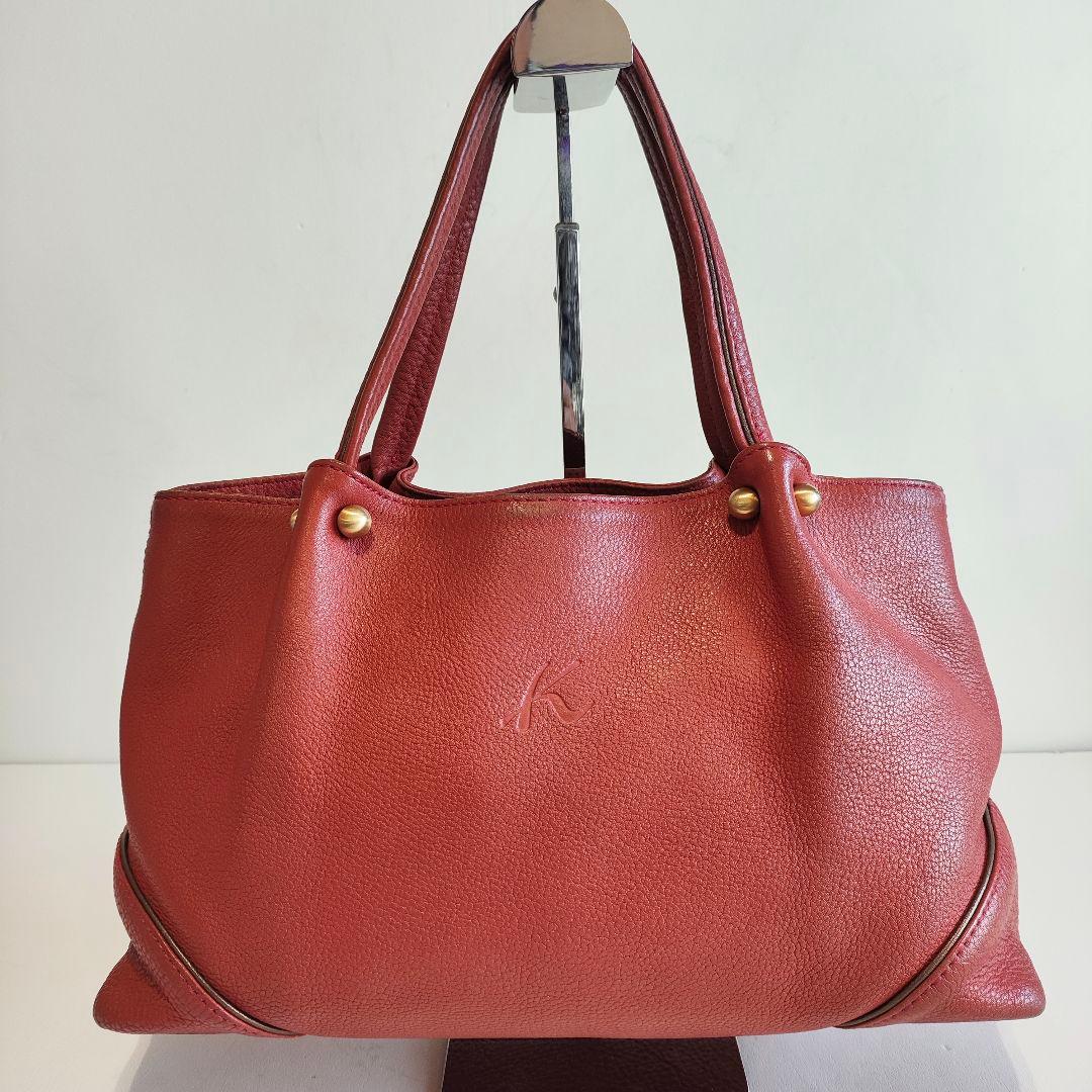 KITAMURAキタムラ 本革 ハンドバッグ - メルカリ