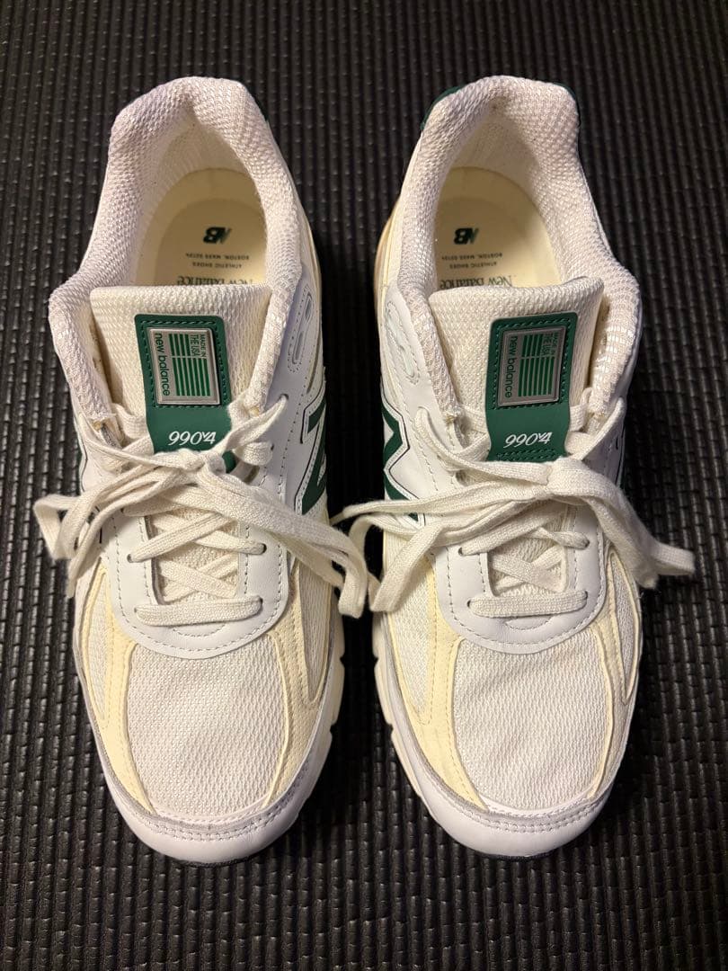 New Balance 990 V4 ホワイト　スニーカー　27.5㎝