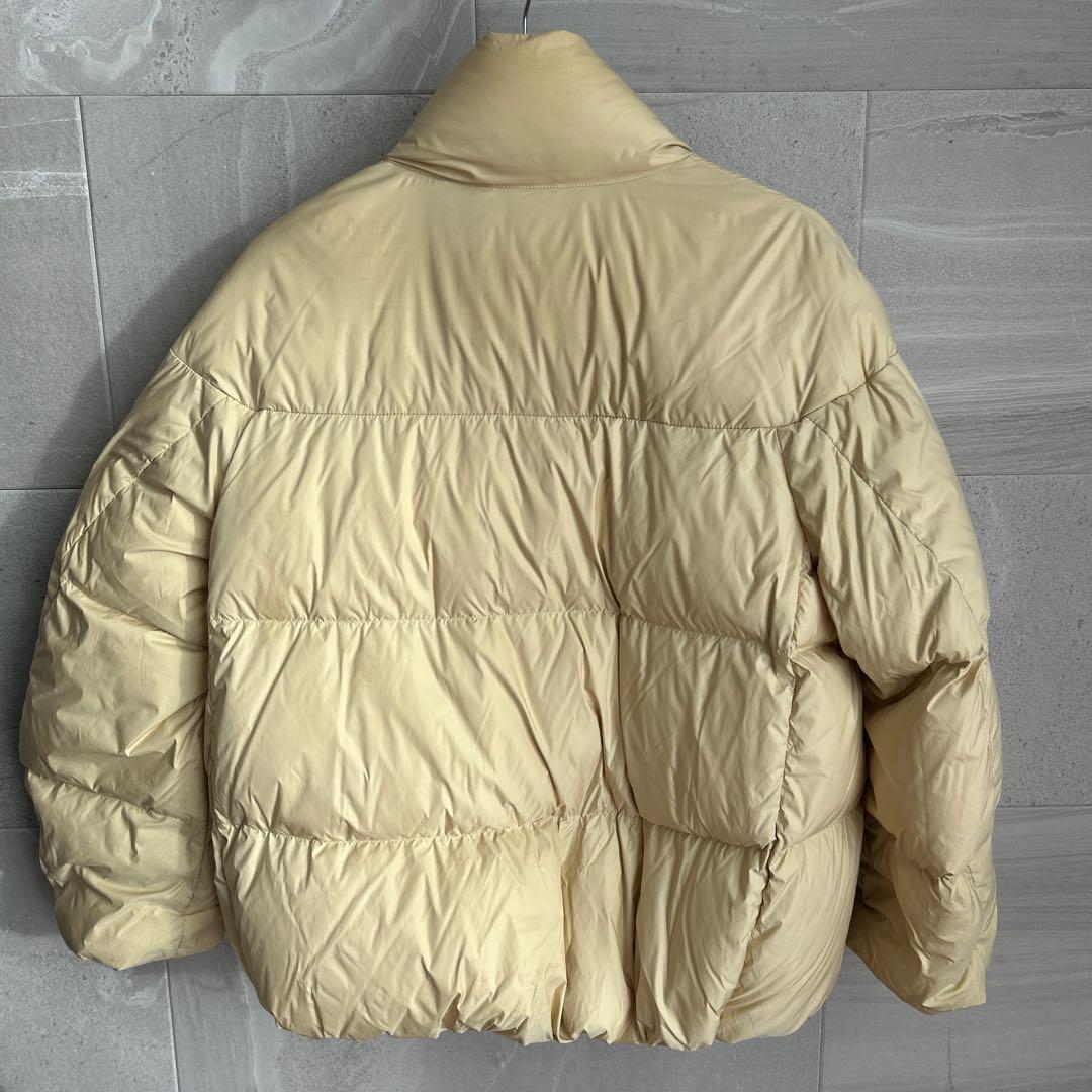 ユニクロ】パウダーソフトダウンジャケット イエロー L - メルカリ