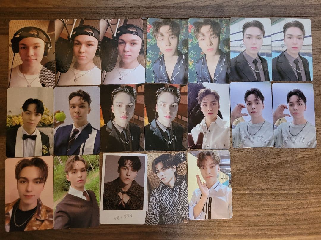 SEVENTEEN　トレカまとめ売り　バーノン　セブチ SEVENTEEN バーノントレカまとめ売り - メルカリ