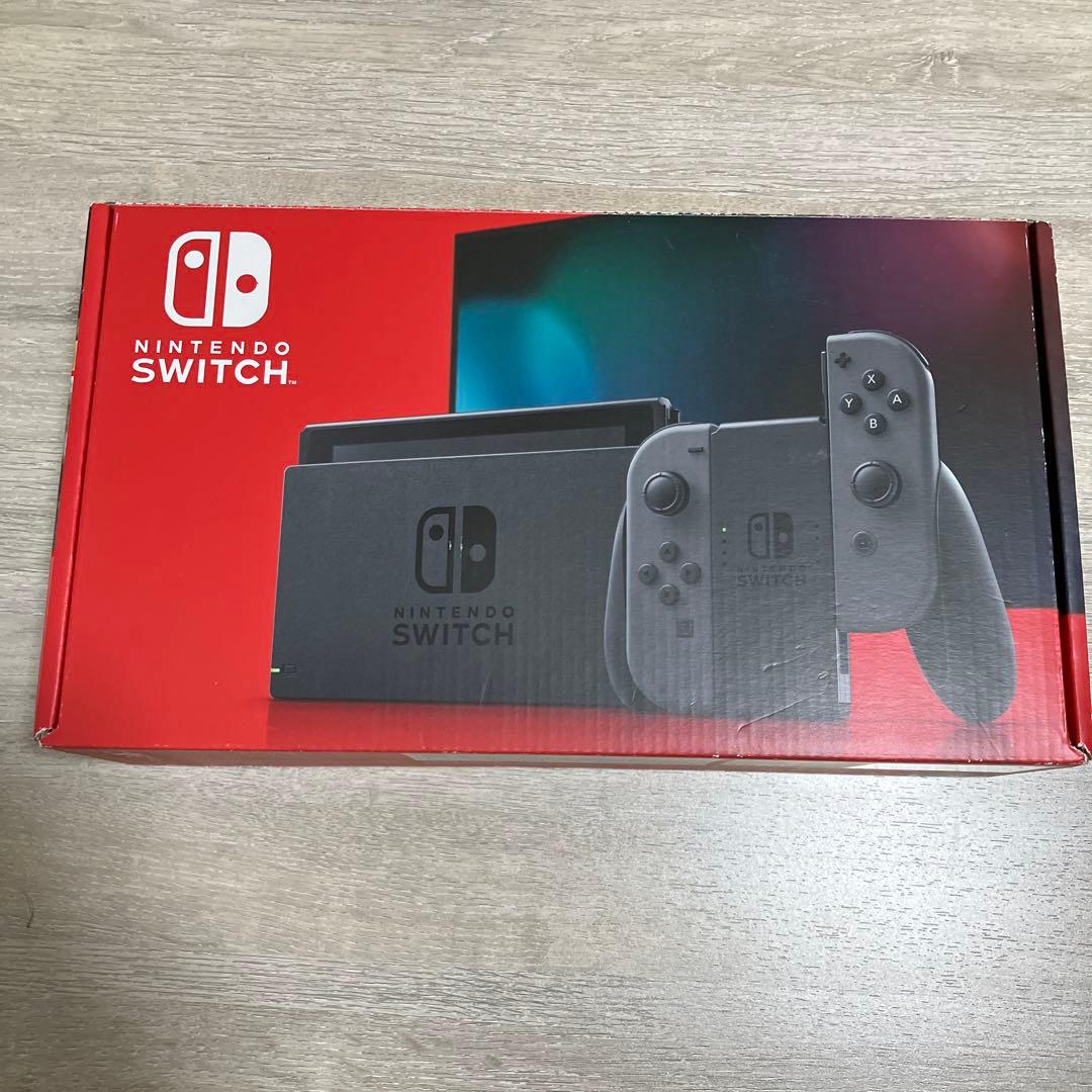 Nintendo Switch 本体 グレー Joy-Con 任天堂 スイッチ