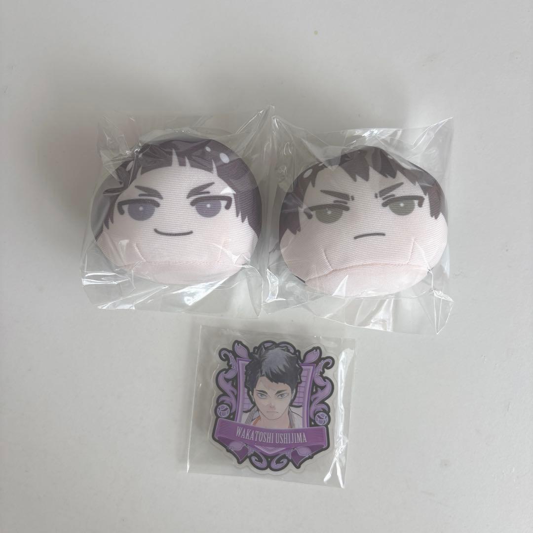 ハイキュー おまんじゅうにぎにぎマスコット 牛島若利 五色工 - メルカリ