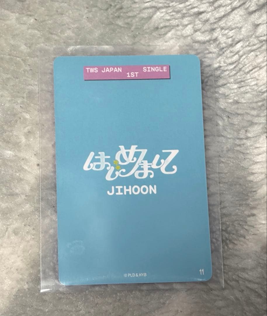 TWS ポップアップ はじめまして ジフン トレカ 11 ラントレ - メルカリ