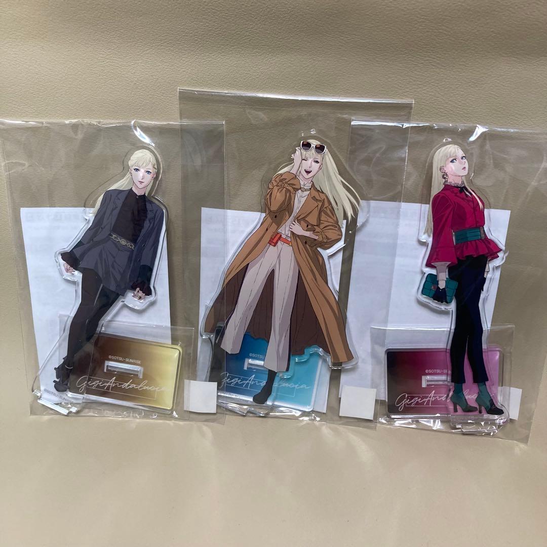 機動戦士ガンダム 閃光のハサウェイ　キルケーの魔女　アクリルスタンド　ギギ　4種