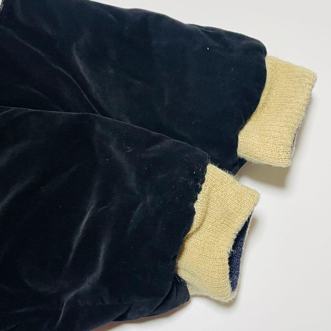 港商】極希少 テーラー東洋 スカジャン スペシャル 別珍 黒 コブラ 虎