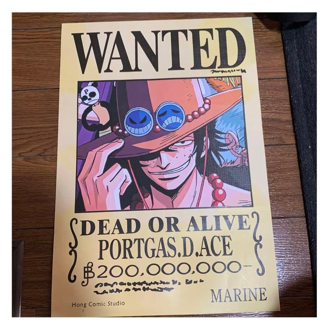 ワンピース 手配書 エース - メルカリ