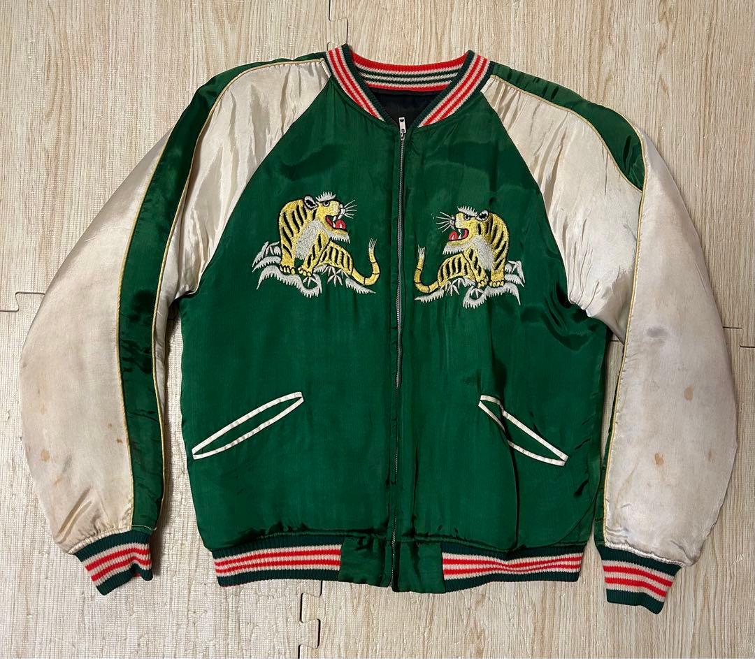 12/3のみsilver stone スカジャン 38 ヴィンテージ廃盤モデル