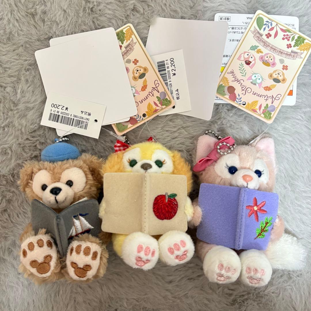 Autumnstorybook ぬいぐるみストラップ　3点セット
