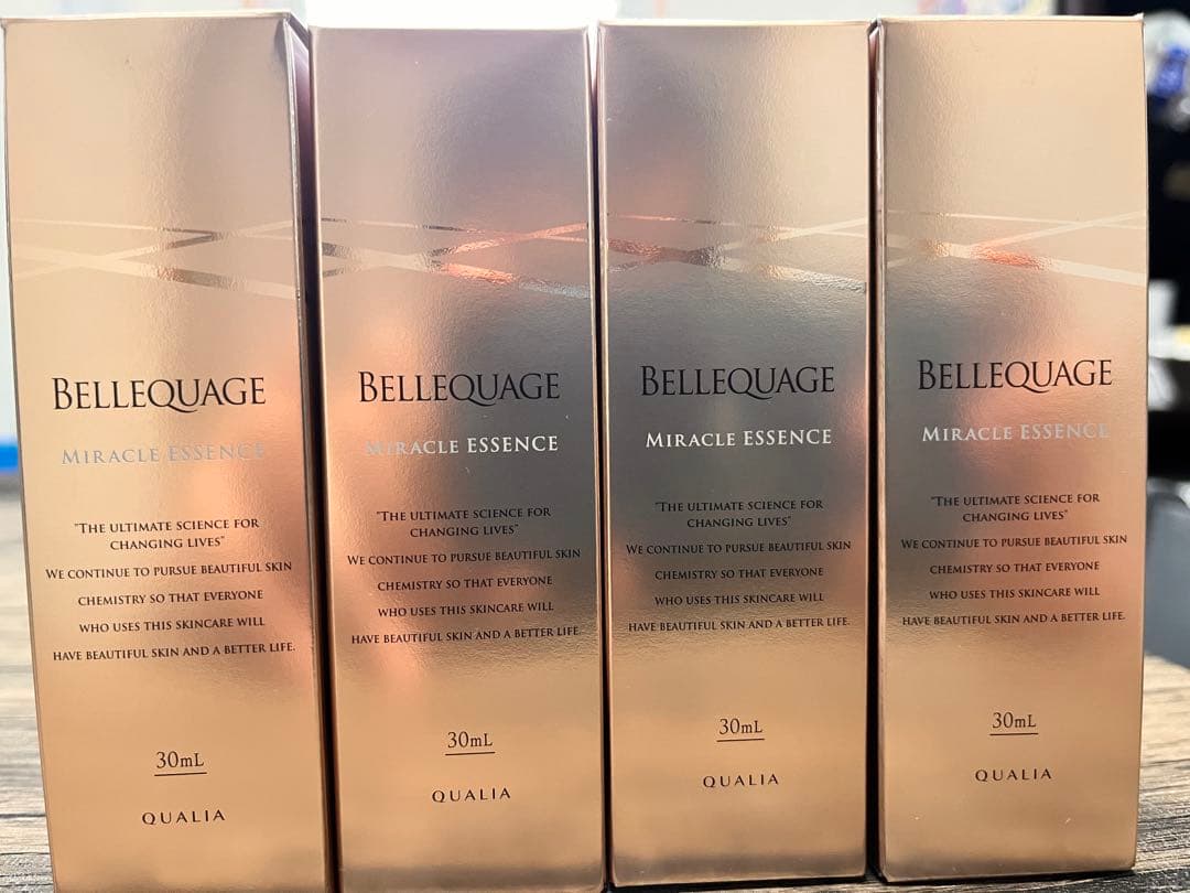 BELLEQUAGE MIRACLE ESSENCE 30ml 4本セット