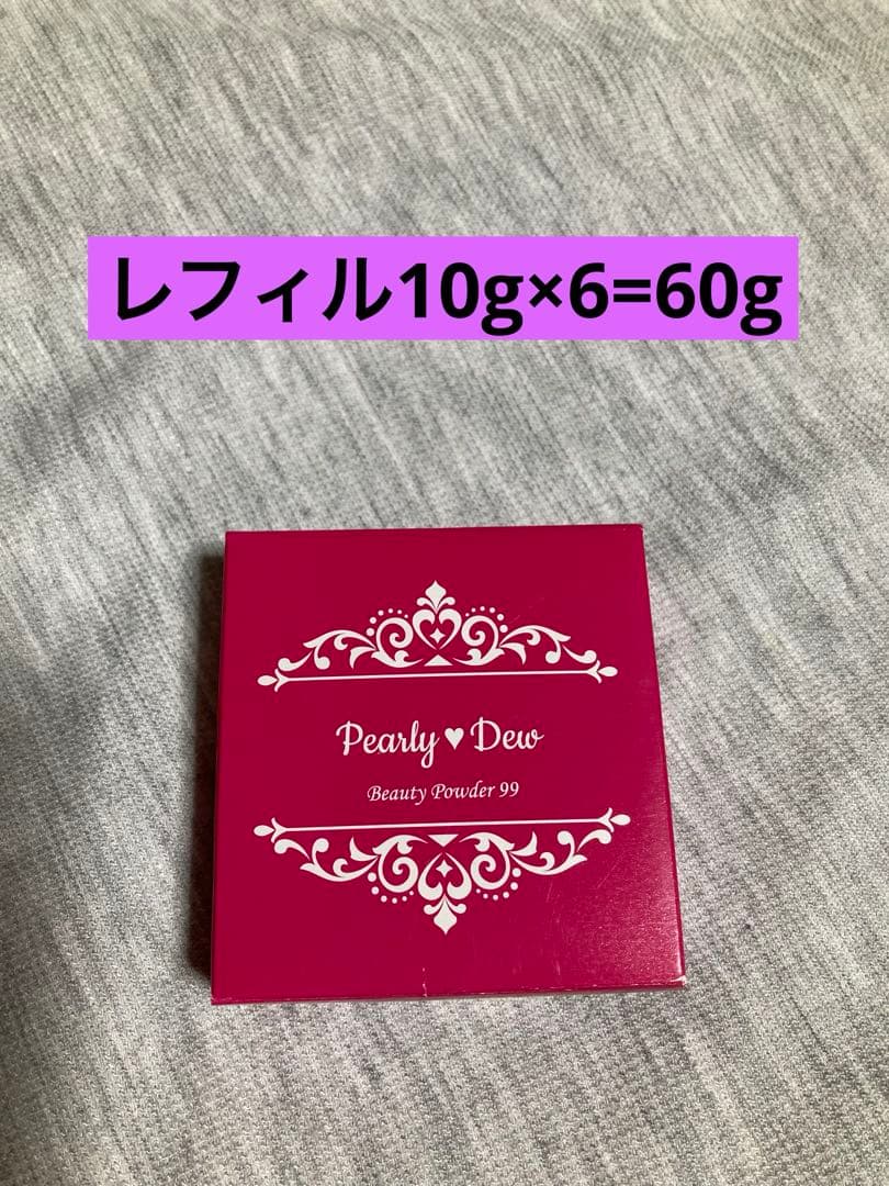 パーリーデュー　さらさら美人大人ベイビーパウダー　レフィル10g×6