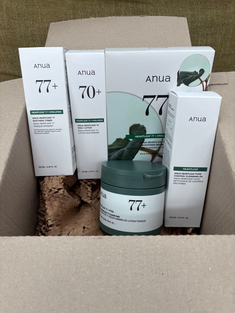 Anua 77+シリーズ 5点セット