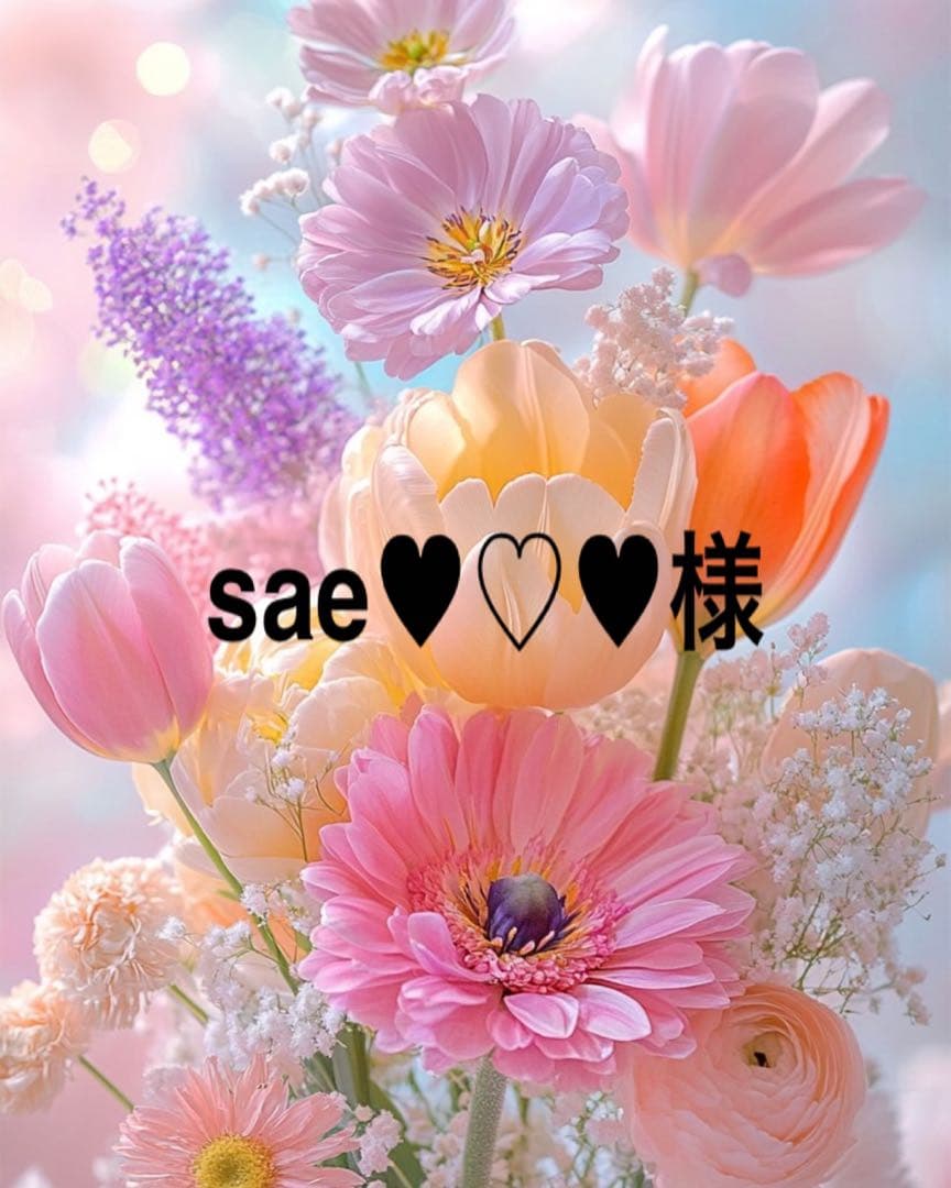 sae♥︎♡♥︎出品になります。