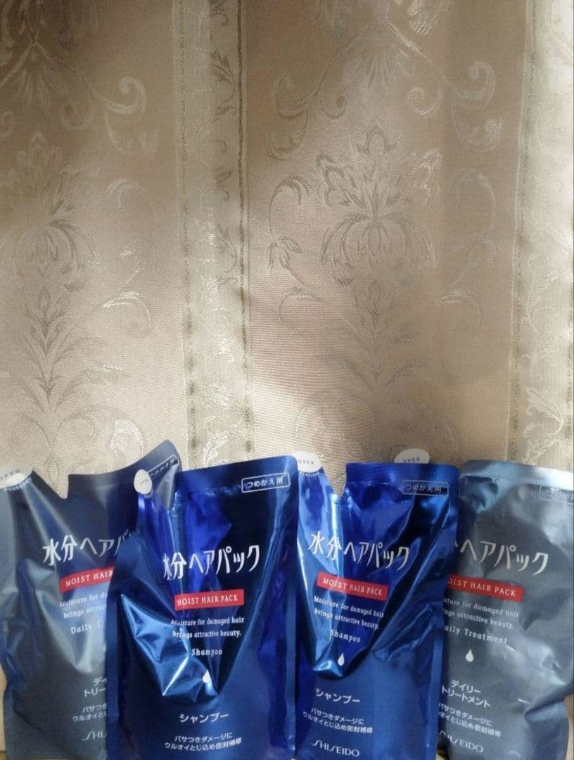 水分ヘアパック　シャンプー