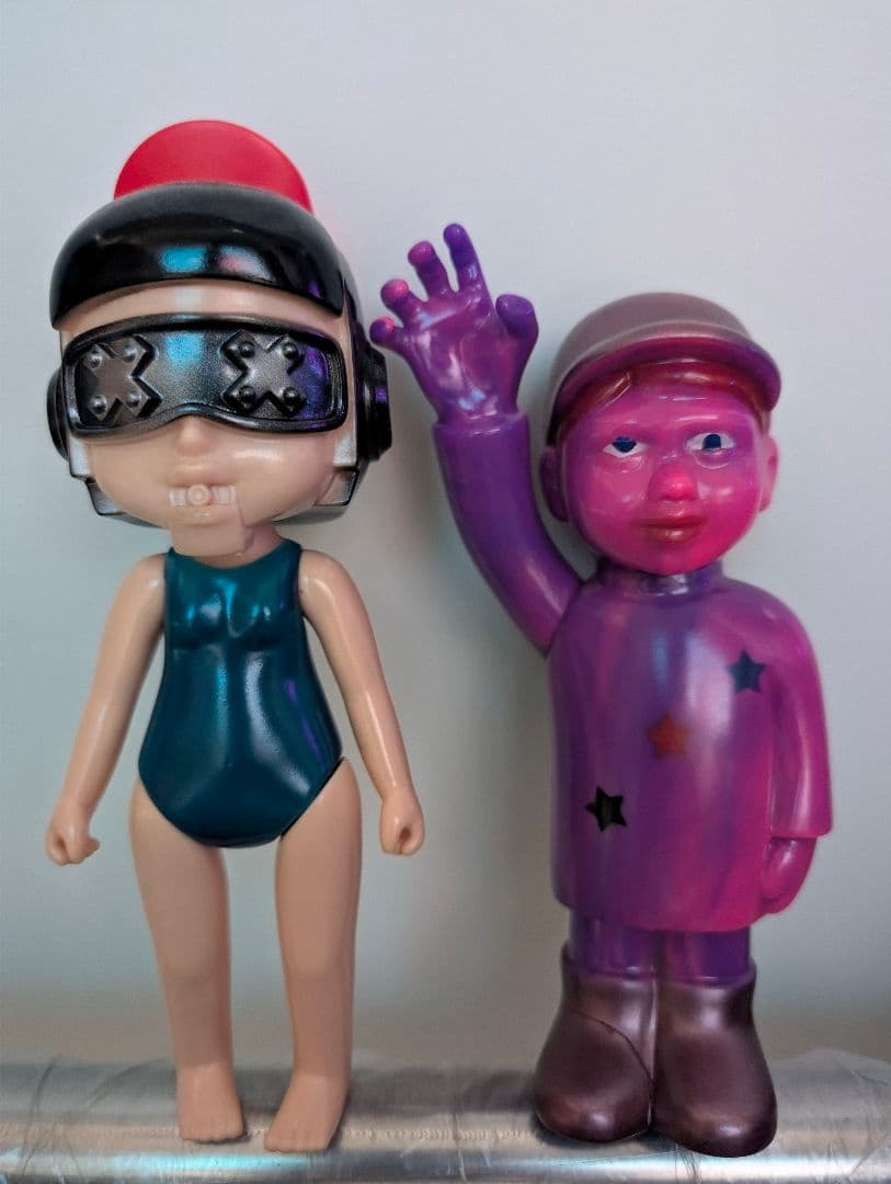 インディーズソフビ 恐怖坊や 難あり+おまけ - メルカリ