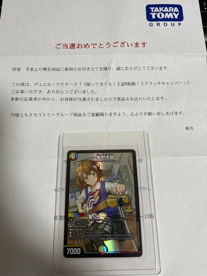 庵野水晶　デュエルマスターズ