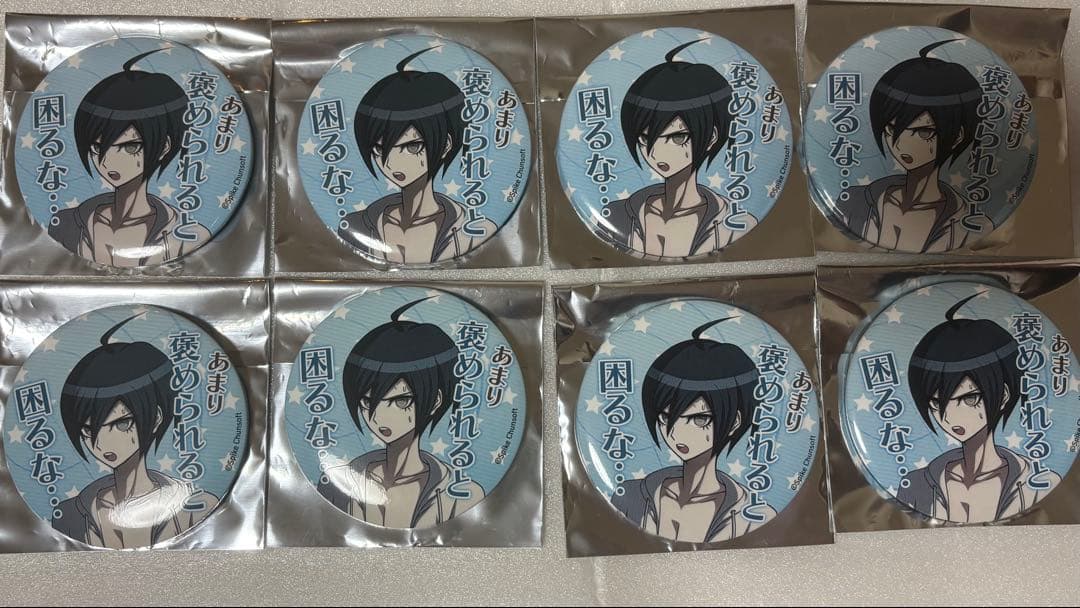 ダンガンロンパV3 セリフ缶バッジ×8水着 最原終一 まとめ売り ニューダンガンロンパV3 セリフ缶バッジ vol.3 ボックス（8個入