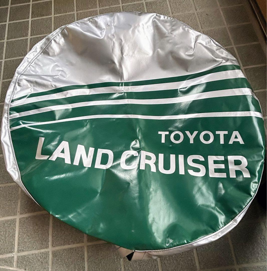 explorer　トヨタランドクルーザー70プラド　純正スペアタイヤカバー