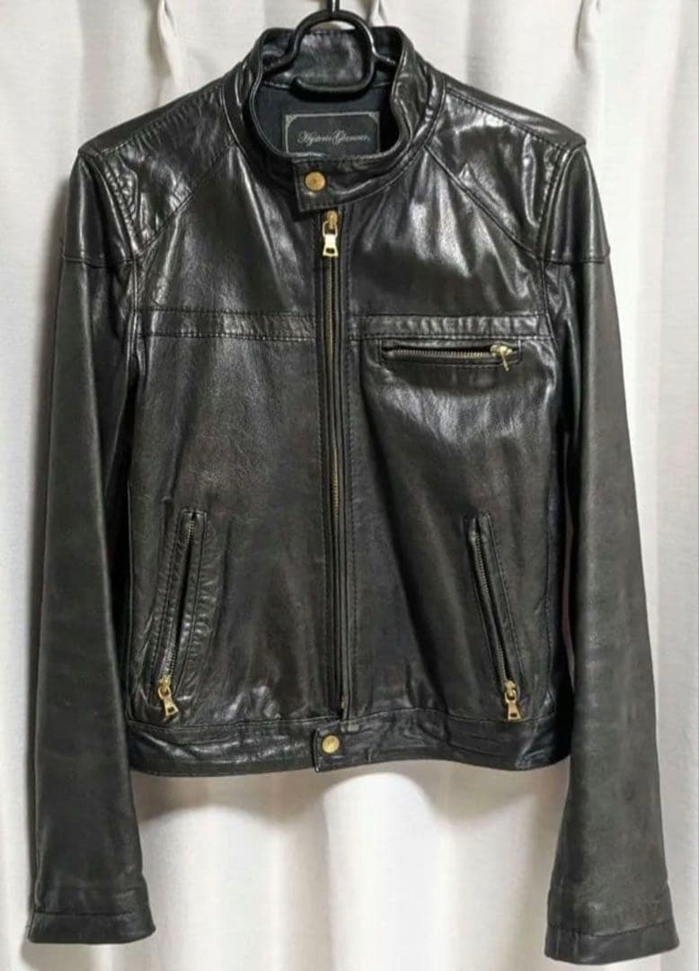 Hysteric Glamour ブラックレザーシングルライダース