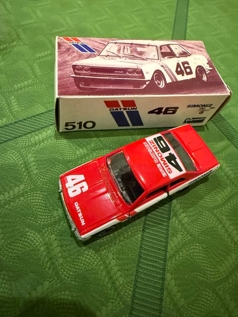 トミカ No.1 ロム特注 日産　ニューブルーバードDATSUN510 日本製