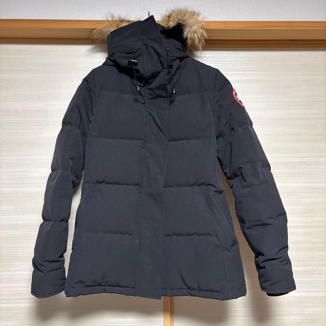 カナダグース　  ダウンジャケット　ネイビー　MMサイズ