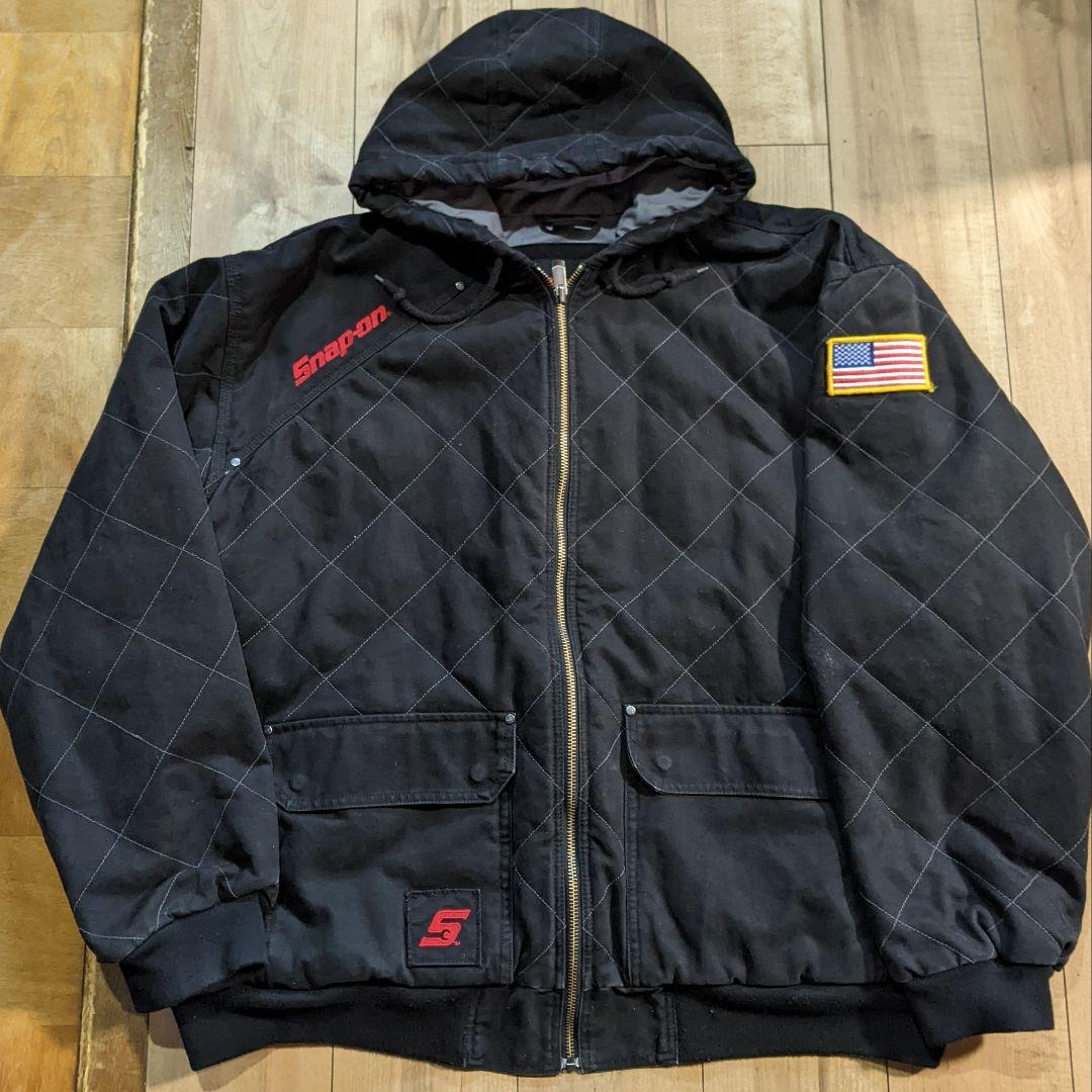 希少 3XL スナップオン 90s アクティブジャケット ワークジャケット