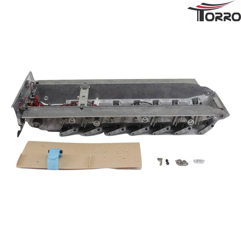 【新品】Torro/Taigen 1/16 レオパルド2A6 メタルシャーシ