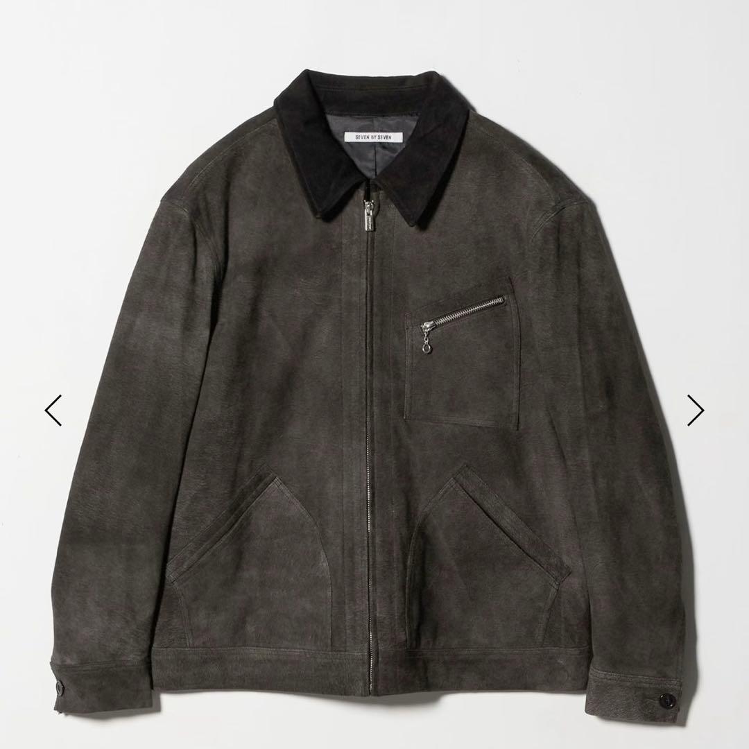 【試着のみ・最終値下】SEVEN BY SEVEN レザージャケット M