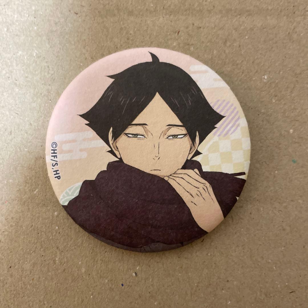 ハイキュー!! 和紙 缶バッジ 角名 倫太郎 - メルカリ