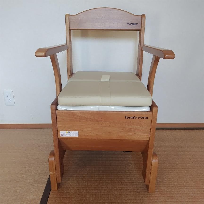 ラップポン　ブリオ(S)　自動ラップ式トイレ　必要消耗品新品１セット付