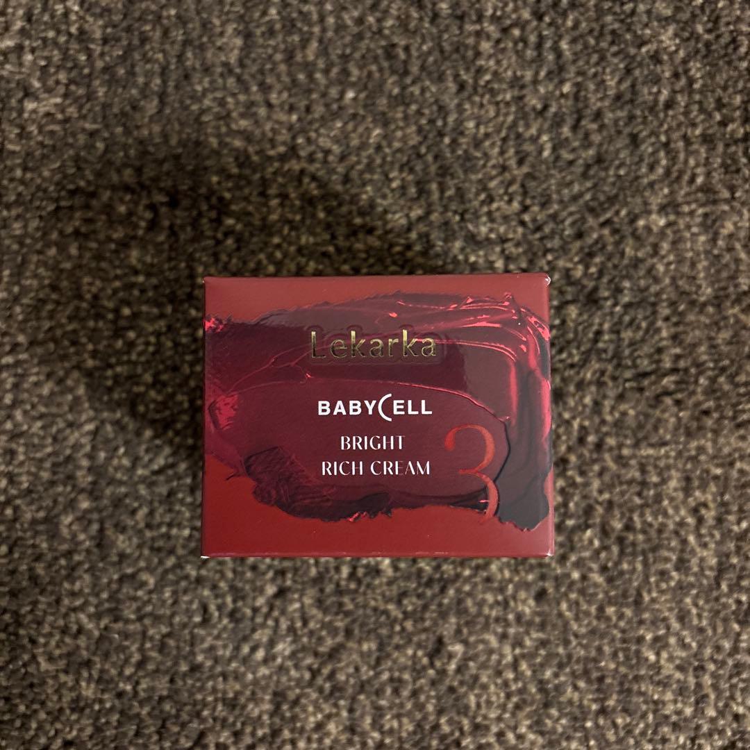 【新品未開封】ブライトリッチクリーム ベビーセル レカルカ Lekarka ブライトリッチクリーム| Lekarka公式オンラインショップ