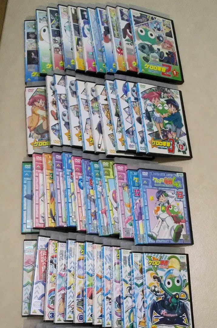 ケロロ軍曹 DVD 61枚 セット ケロロ軍曹DVD 全巻セット - メルカリ
