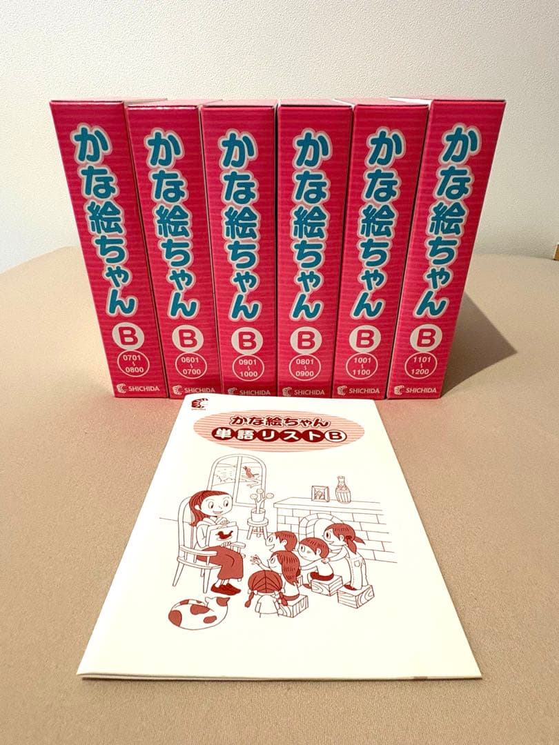 七田式　かな絵ちゃんB フラッシュカード