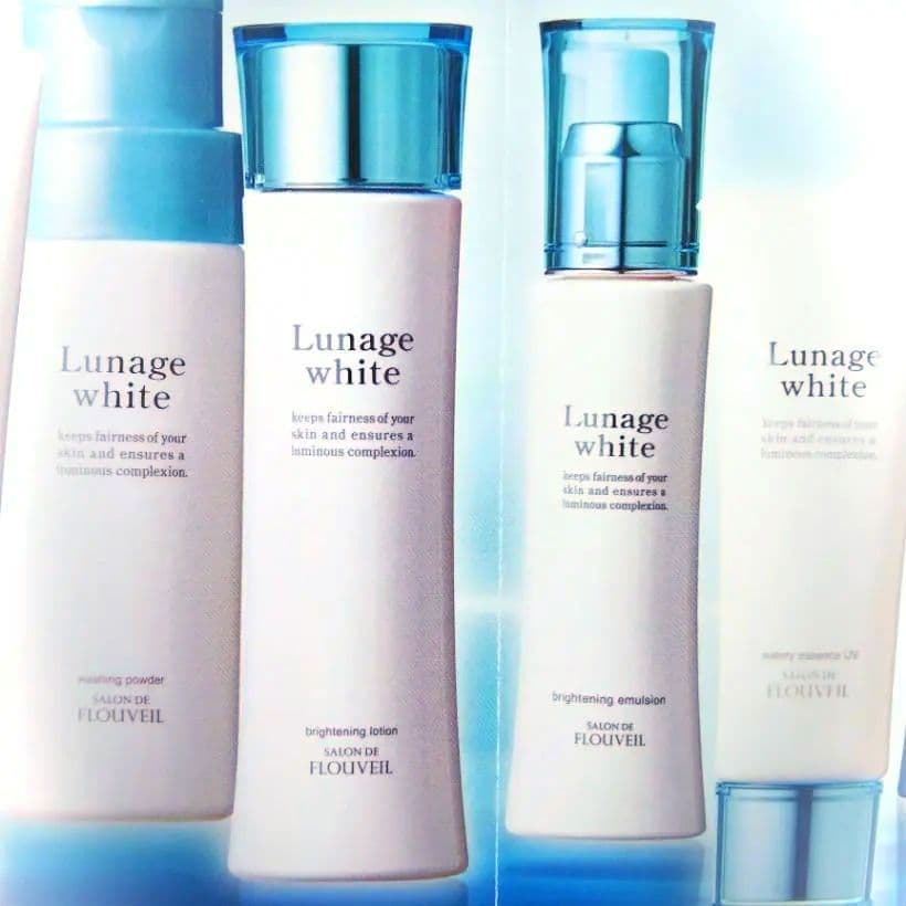 ＊４点セット＊ルナージュホワイト＊薬用美白スキンケア＊シミに＊フルベール化粧品＊