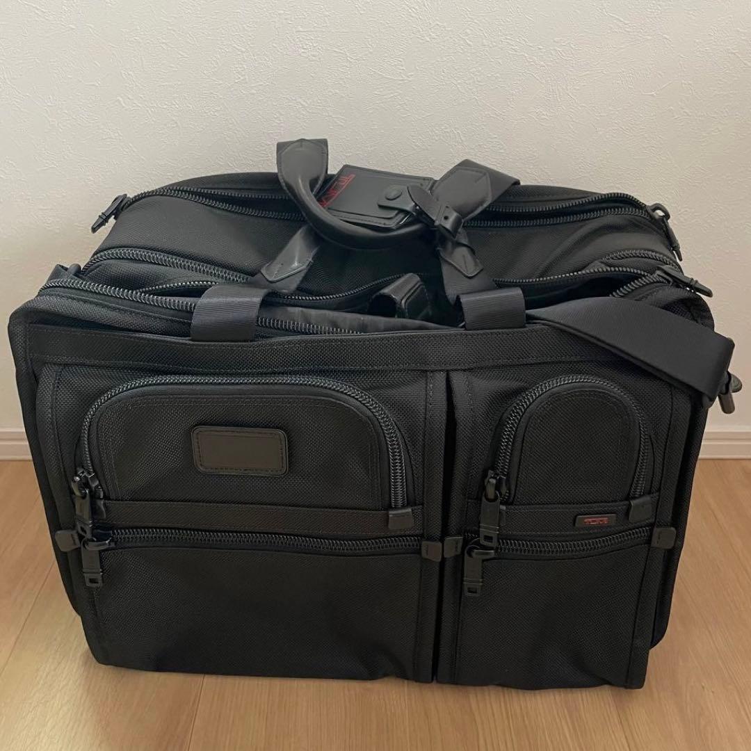 極美品TUMI トゥミ エクスパンダブルビジネスブリーフケース 26160DH トゥミ TUMI ビジネスバッグ エクスパンダブル オーガナイザー ラップ