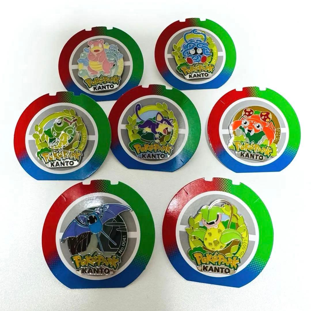 ポケパーク カントー ピンバッジ 7点 - メルカリ