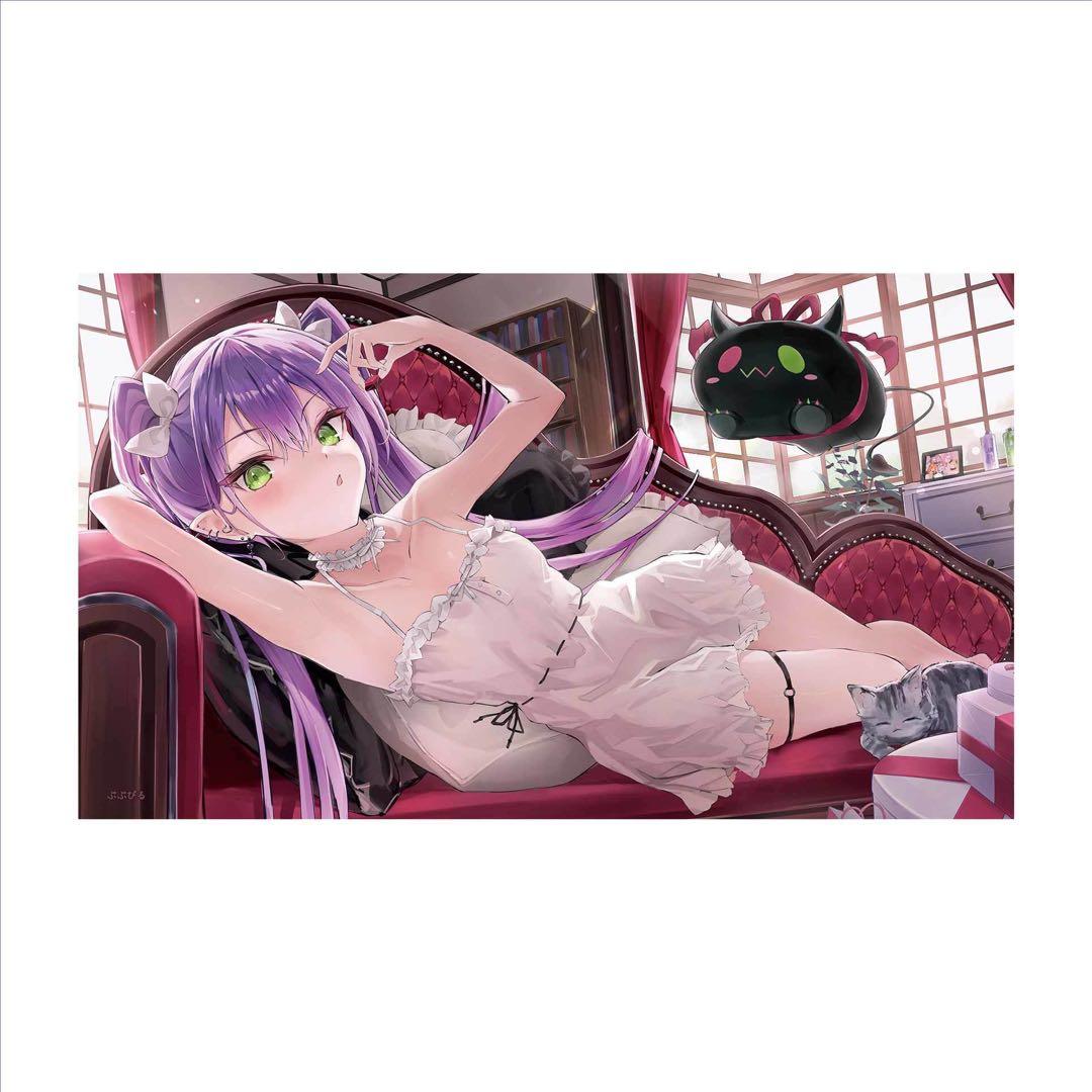 ホロライブ 常闇トワ ラバーマット プレイマット - メルカリ