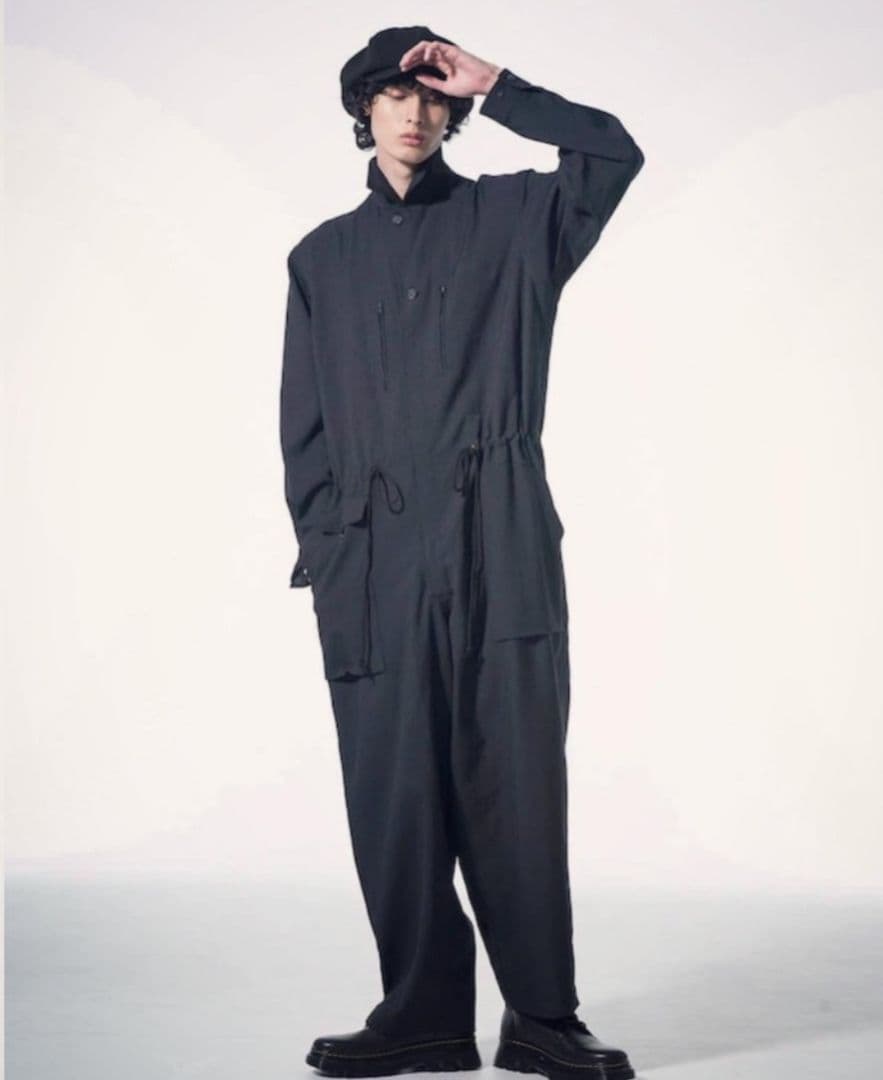 s’yte◆オールインワン/3/ポリエステル/BLK