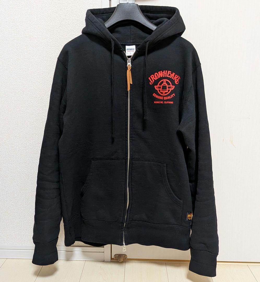 IRON HEART　アイアンハート　ヘビーウェイトジップパーカー アイアンハート ヘビーウェイト ジップアップパーカー フラットヘッド