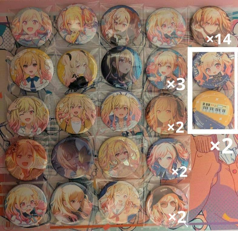 プロセカ バラ売り 缶バッジ プロセカ 奏 缶バッジまとめ売り - メルカリ