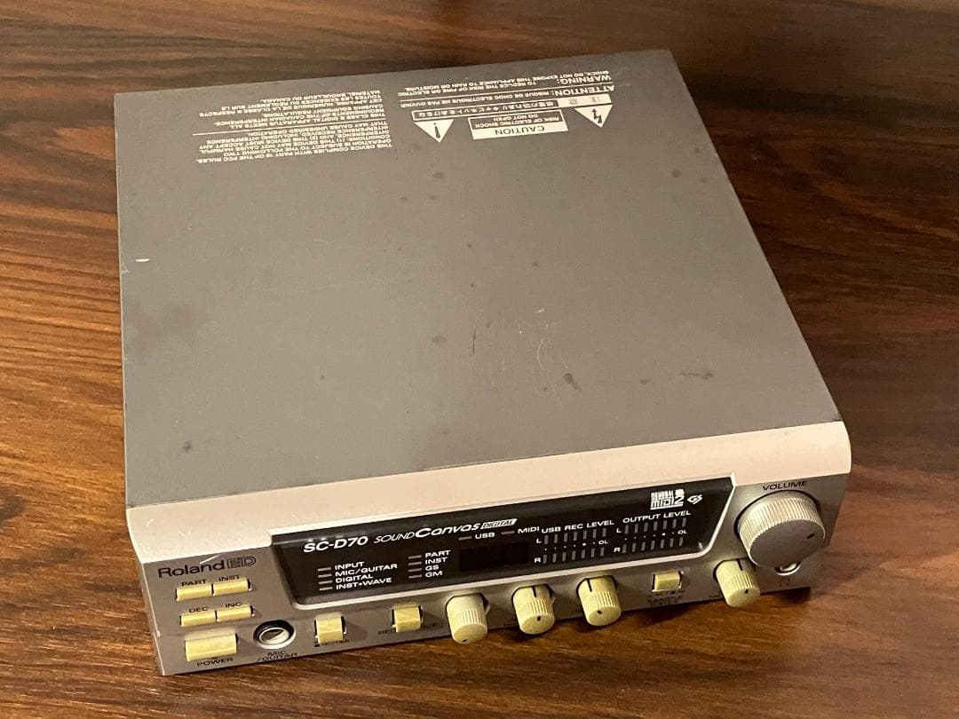 Roland SOUND Canvas SC-D70（MIDI音源モジュール）