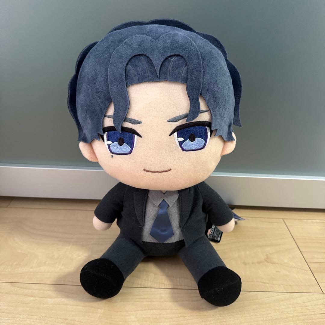 JSB3 登坂広臣ぬいぐるみ 約30cm 青 ミニクッション 約30cm 青 - メルカリ