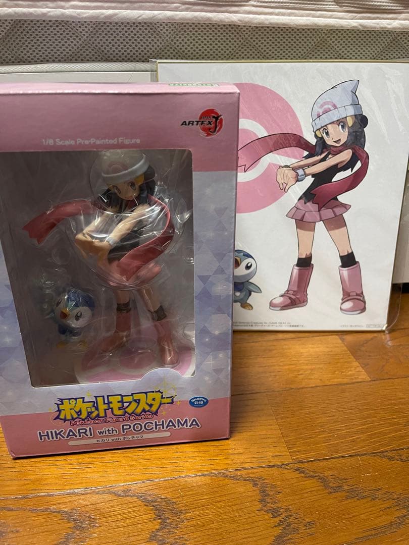 ARTFX J ヒカリ with ポッチャマ 1/8スケールフィギュア　開封済み