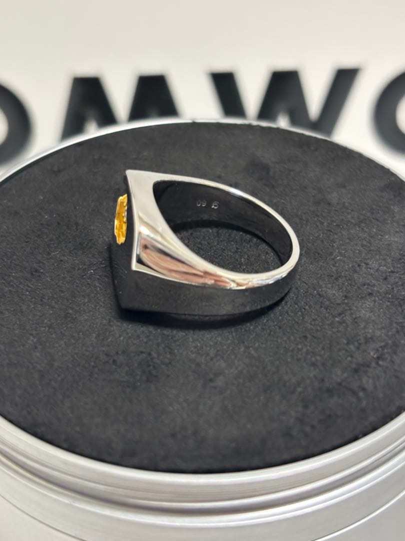 Tom Wood Mined Ring Large Diamond 60 - メルカリ