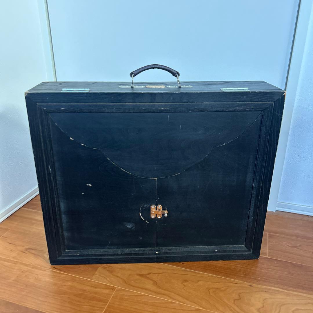 紙芝居舞台　枠　フレーム　ビンテージ　昭和レトロ　学研