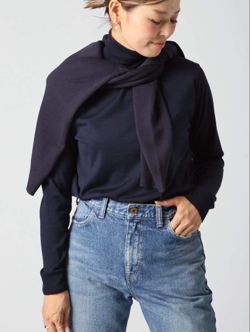 Deuxieme Classe FF30 タートルネック プルオーバー